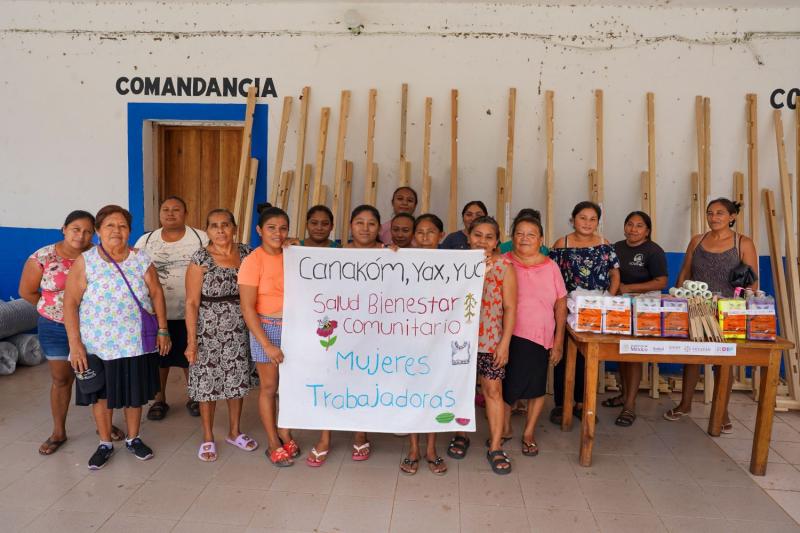 DIF Yucatán impulsa proyectos productivos de mujeres de Canakom