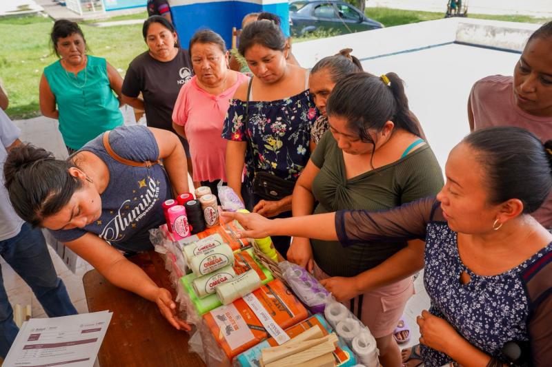 DIF Yucatán impulsa proyectos productivos de mujeres de Canakom