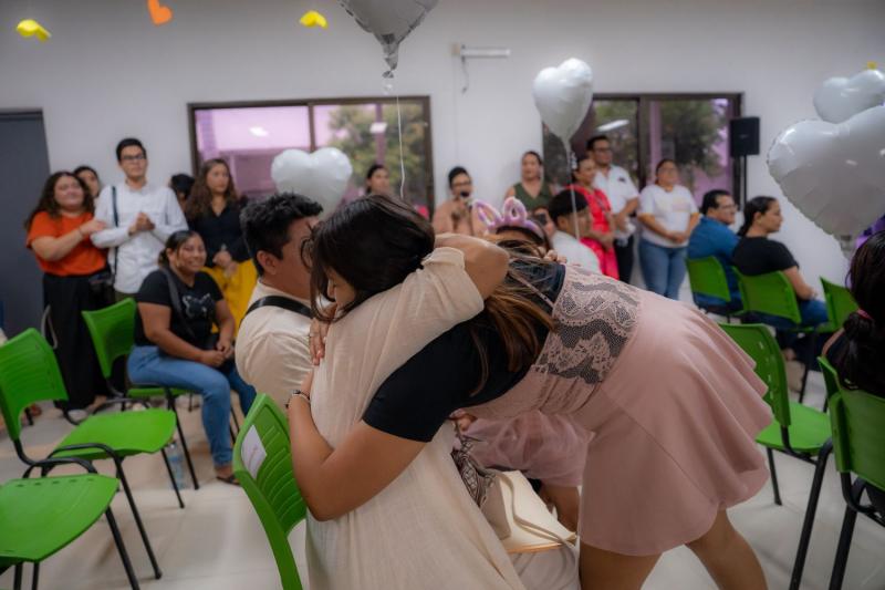 Niñas, niños y adolescentes inician nueva etapa con sus familias en Yucatán