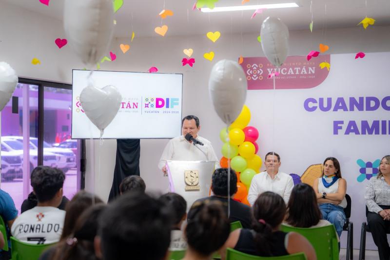 Niñas, niños y adolescentes inician nueva etapa con sus familias en Yucatán