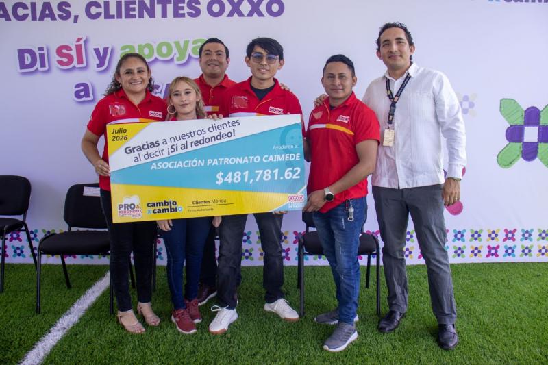 Casa Otoch recibe por primera vez recursos del programa de redondeo de Oxxo