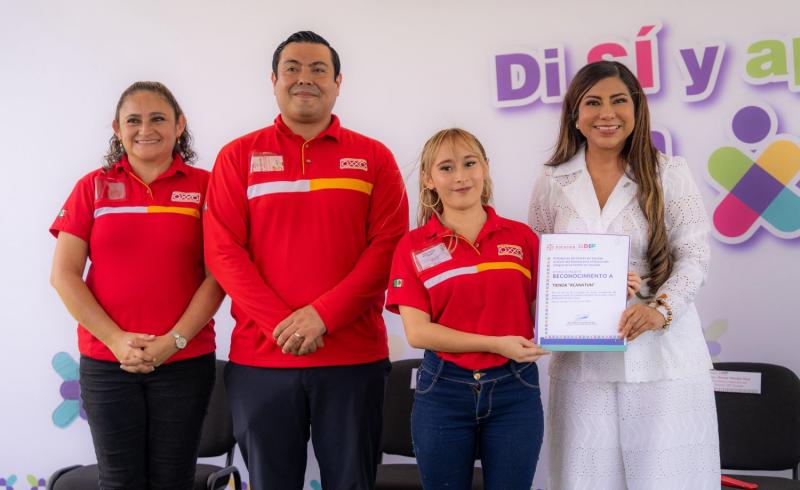 Casa Otoch recibe por primera vez recursos del programa de redondeo de Oxxo