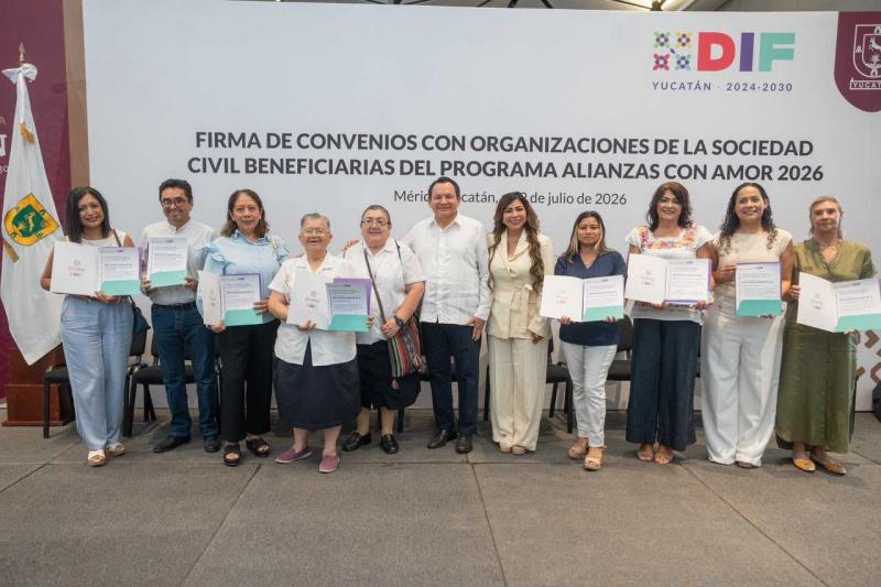 Renacimiento Maya destina 27.6 mdp a organizaciones civiles que cuidan a quienes más lo necesitan