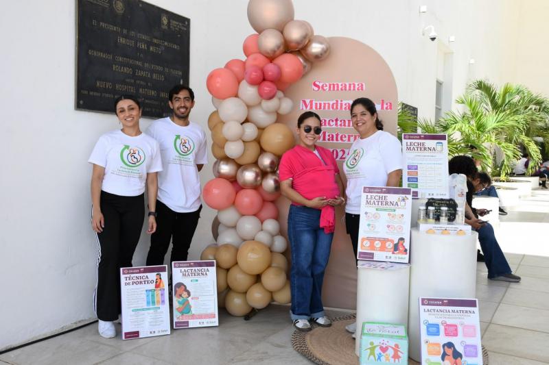 Protegen salud de niñas, niños y madres con acciones a favor de la lactancia materna