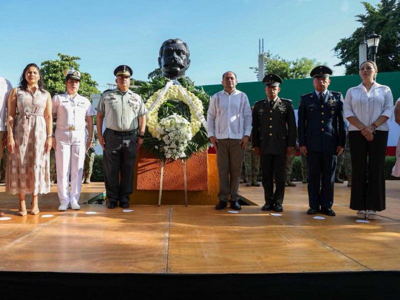 Yucatán honra legado de Emiliano Zapata y su lucha por la justicia social