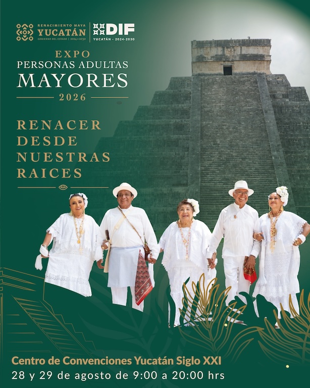 Reconoce Renacimiento Maya el valor y la experiencia de personas adultas mayores de Yucatán