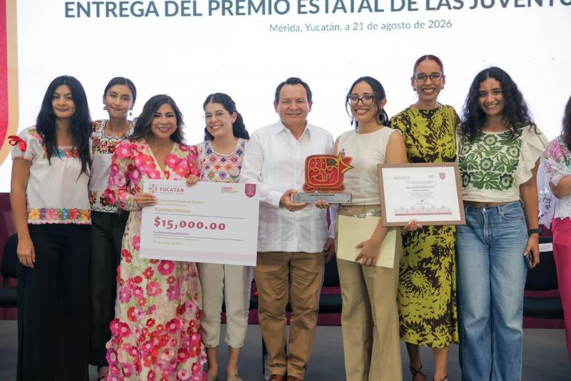 Renacimiento Maya reconoce a las juventudes que transforman Yucatán