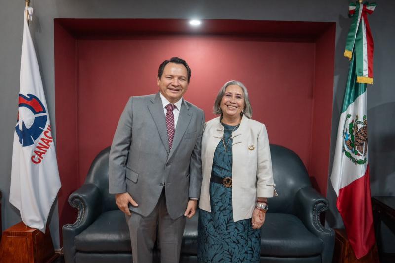 Yucatán consolida alianza con Canacintra para atraer inversión y generar empleos