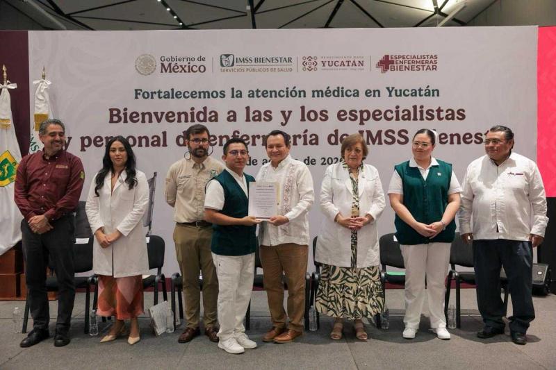 Refuerzan el Hospital de Alta Especialidad "Agustín O’Horán" con más de 336 profesionales de la salud