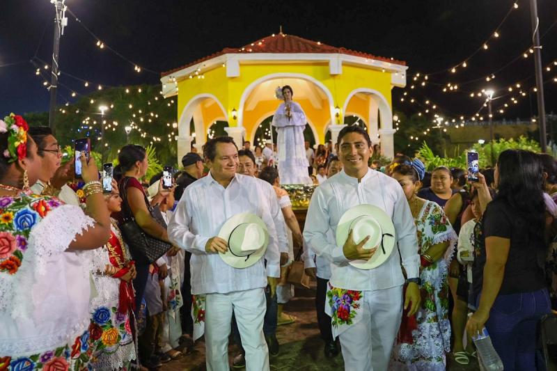 Renacimiento Maya lleva calles, domos e iluminación para el bienestar de casi nueve mil habitantes de Sotuta