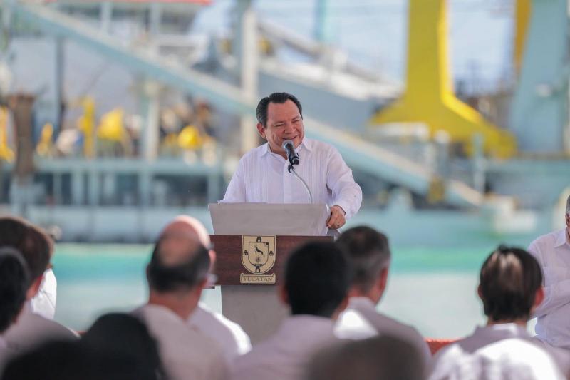 Renacimiento Maya consolida la ampliación del Puerto de Progreso y avance de plataforma