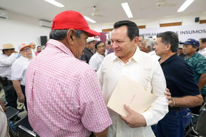 Renacimiento Maya cumple y fortalece al campo con inversión de 67 mdp en beneficio de cuatro mil 683 productoras y productores agropecuarios