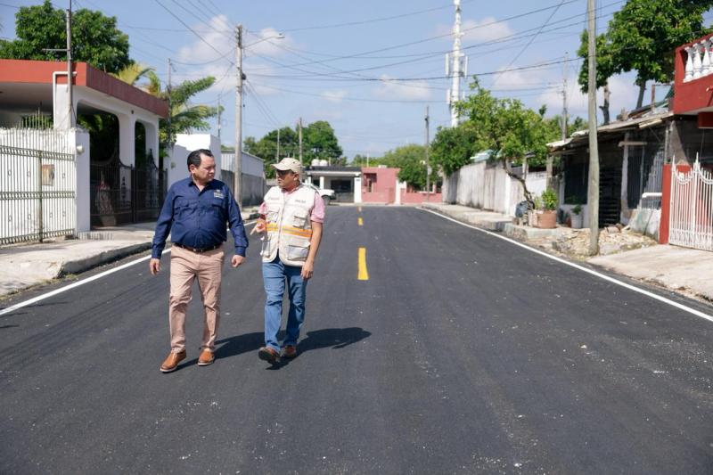 Con 143 calles intervenidas, Renacimiento Maya lleva vialidades más seguras a Yucalpetén