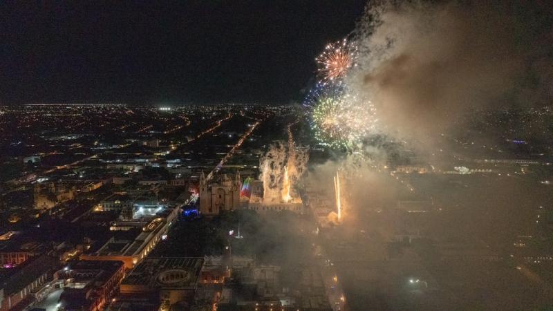 Renacimiento Maya celebra con saldo blanco el Grito de Independencia