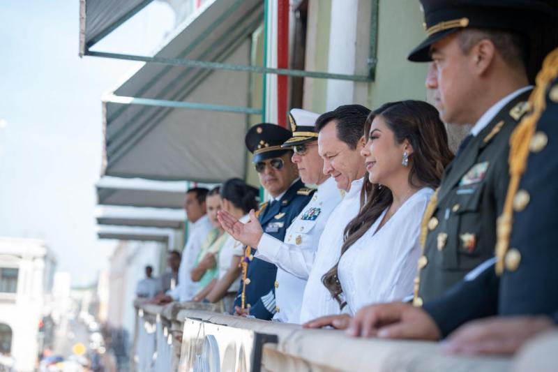 Renacimiento Maya celebra en unidad y seguridad la Independencia con un desfile de 4,850 participantes