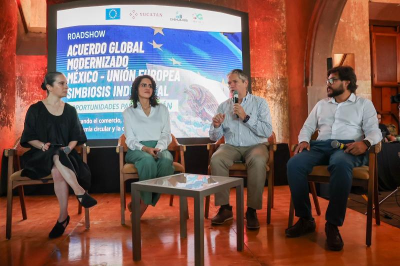 Yucatán se alía con la Unión Europea para atraer inversión, fortalecer desarrollo empresarial y detonar la economía circular