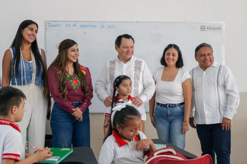 Renacimiento Maya transforma y fortalece la educación con infraestructura digna en Caucel