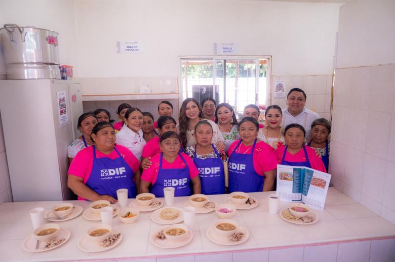 DIF Yucatán amplía atención alimentaria en Uayma con nuevo comedor comunitario