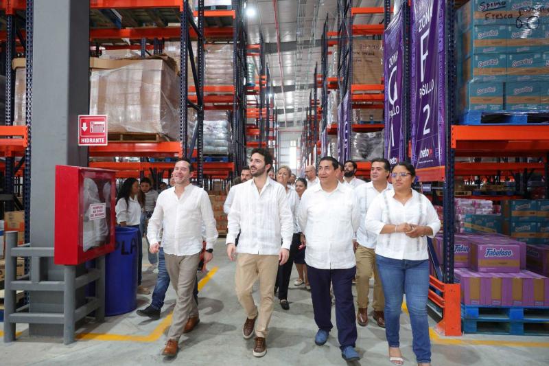 Apertura de nuevo Cedis de Tiendas Neto consolida inversión que superará los mil millones de pesos en Yucatán