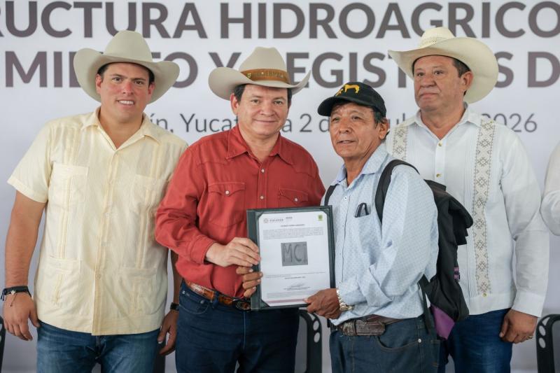 Renacimiento Maya cumple en territorio: fortalece la producción y el patrimonio ganadero del oriente