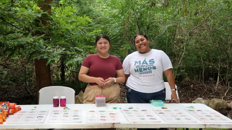 Familias intercambian residuos por productos de la canasta básica en Mercado Circular de Mérida