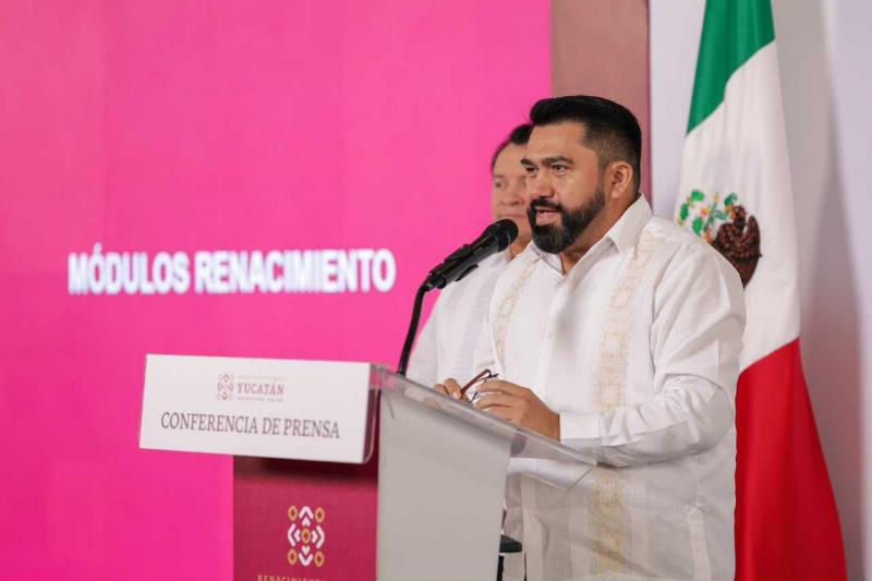Módulos Renacimiento acercan trámites y servicios con instrucciones en maya y español