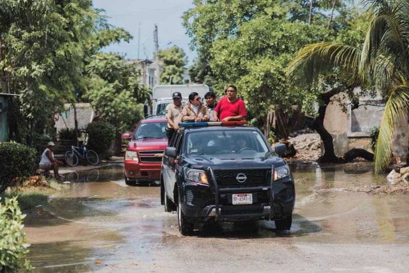 Gobierno de Yucatán reporta saldo blanco tras el alejamiento del huracán Isaías