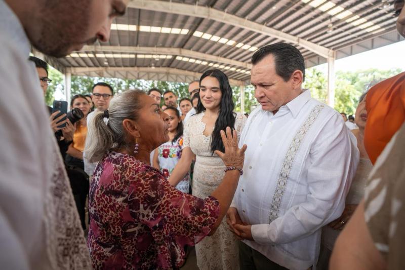 Pensión resuelta por el Issste, adeudo condonado y pozo en reparación: la atención a doña Josefina, día por día  