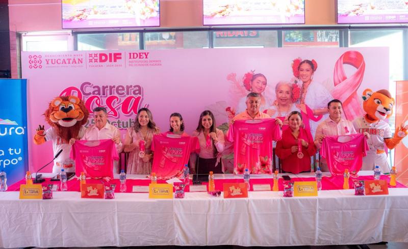 Carrera Rosa 2026 invita a correr por las mujeres de Yucatán