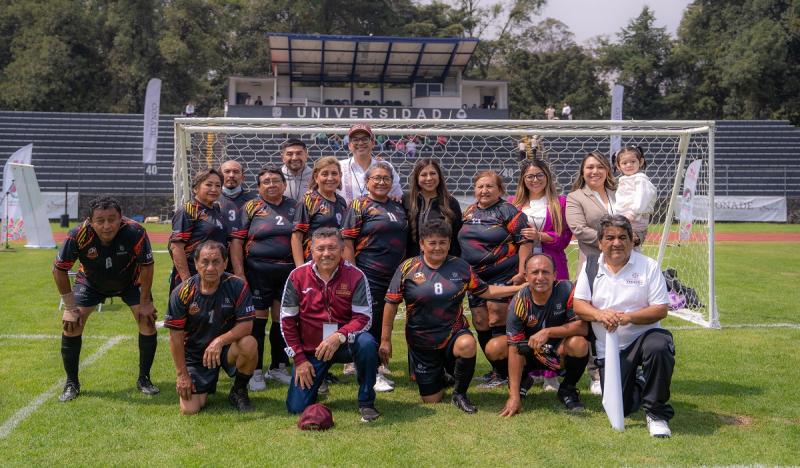 Entusiasta participación de equipo de Ticul en la Copa Edad de Oro 2026