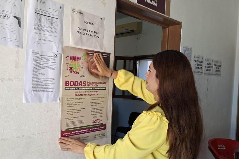 Continúa el registro para las Bodas del Renacimiento Maya