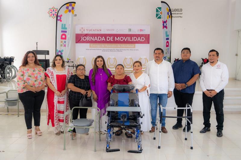 DIF Yucatán fortalece inclusión y servicios de rehabilitación en Valladolid
