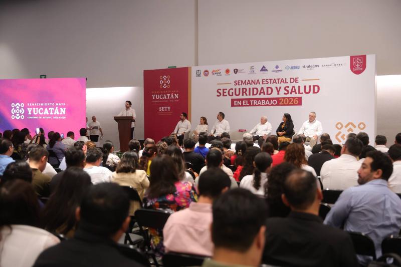 Yucatán fortalece la seguridad y la salud laboral para proteger a las y los trabajadores