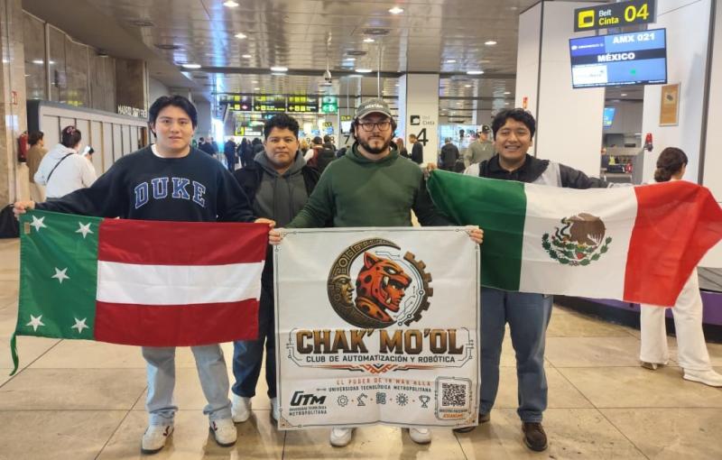 Estudiantes de la UTM representarán a Yucatán en Rumania