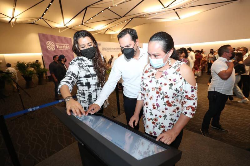 Lanza el Gobernador Mauricio Vila Dosal plataforma digital para dar a conocer a las y los artistas yucatecos y puedan ser contratados desde cualquier parte del mundo