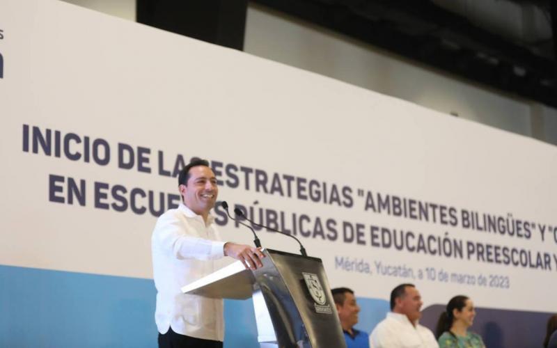 Yucatán sigue avanzando en la preparación de niños y jóvenes en el idioma inglés