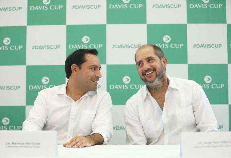 Yucatán alberga la Copa Davis, importante competición internacional de tenis