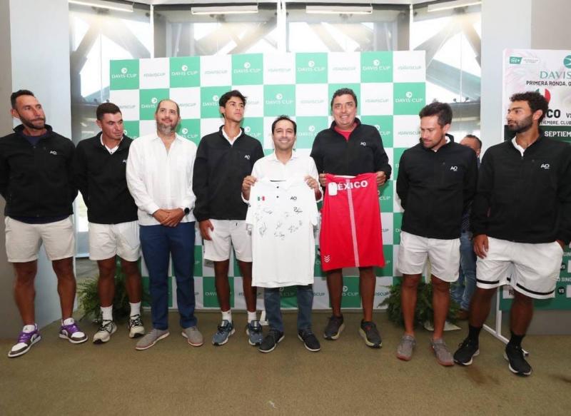 Yucatán alberga la Copa Davis, importante competición internacional de tenis