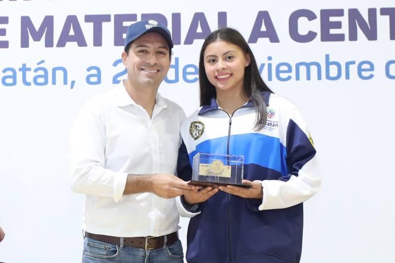 Entrega el Gobernador Mauricio Vila Dosal distintivos del Premio Estatal del Deporte y Mérito Deportivo Yucateco 2023 en reconocimiento del talento yucateco