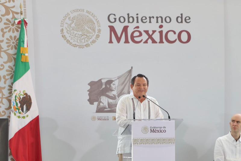 Anuncian Gobierno Federal y Estatal diversos programas sociales e importantes inversiones para Yucatán