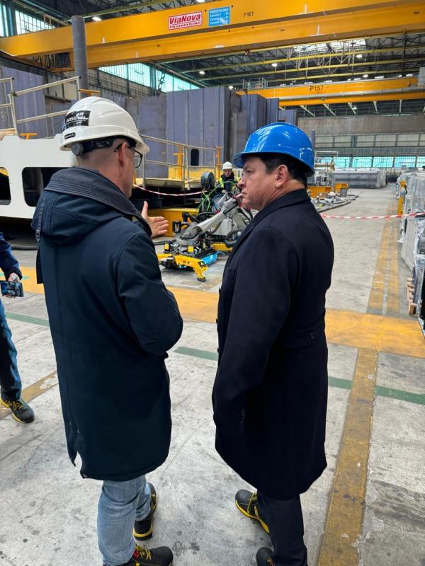 Yucatán al timón del bienestar; astillero en Puerto Progreso toma fuerza: Joaquín Díaz Mena