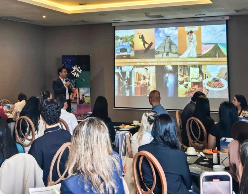 Promueven con éxito atractivos de Yucatán en Colombia