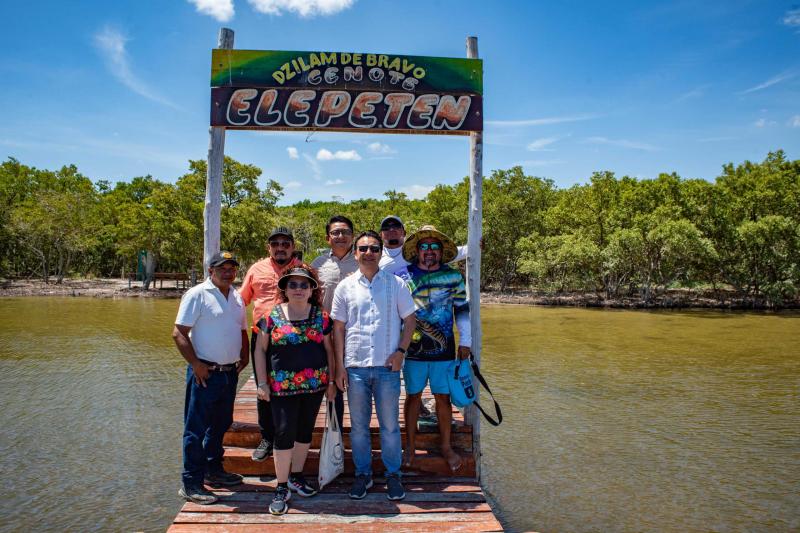 El gobierno de Joaquín Díaz Mena impulsará a Dzilam de Bravo como destino ecoturístico