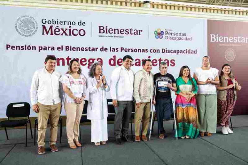 Yucatán garantiza pensión a personas con discapacidad