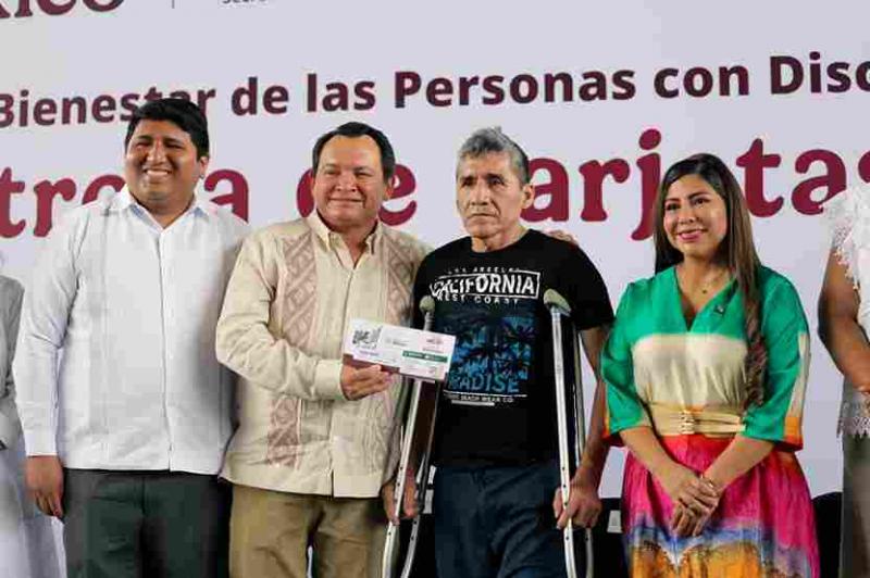 Yucatán garantiza pensión a personas con discapacidad