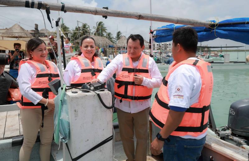 Fortalecen pesca y turismo en la costa oriente de Yucatán