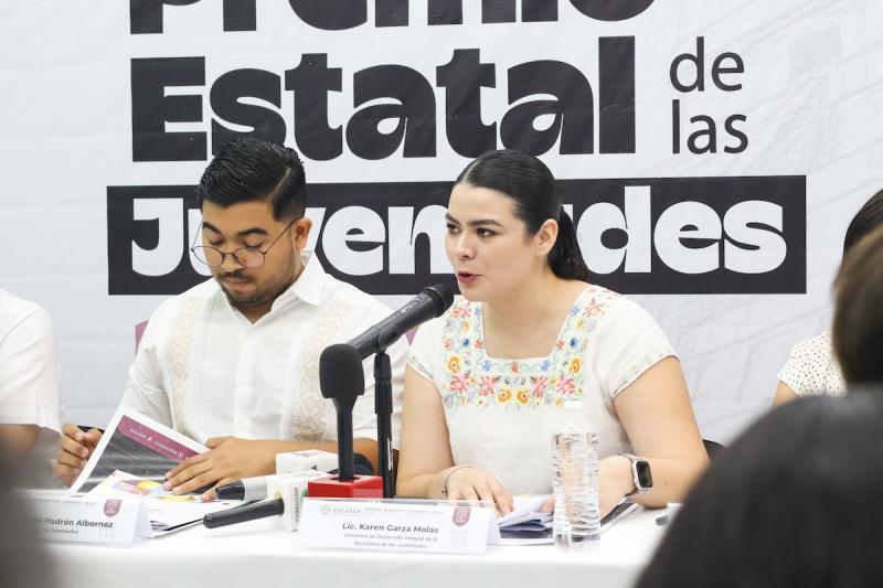 Abren convocatoria para el Premio Estatal de las Juventudes 2025