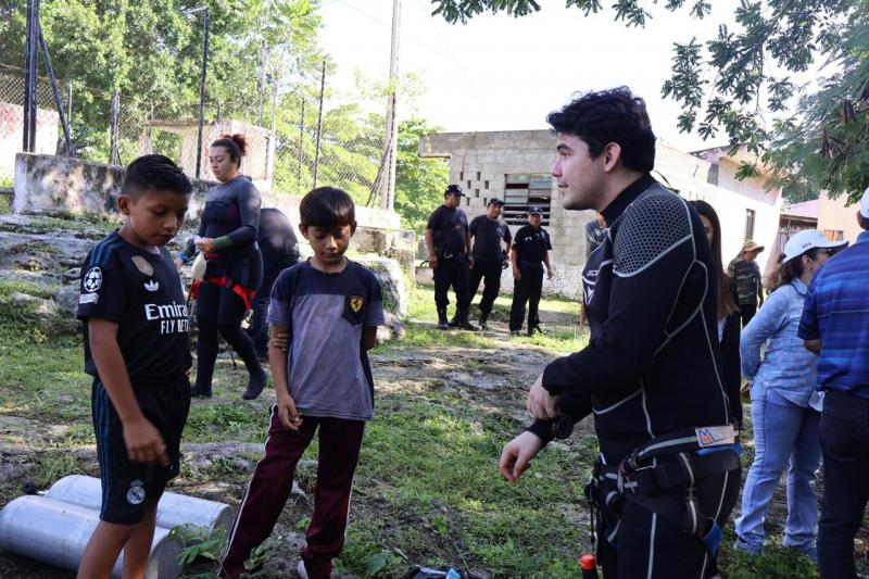 Con acciones de saneamiento, Yucatán protege sus ecosistemas kársticos