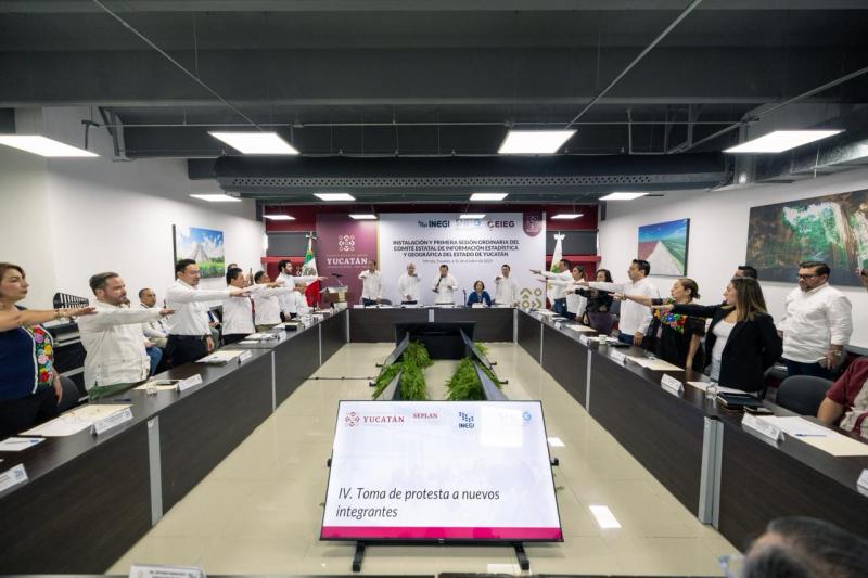 Gobierno de Yucatán fortalece decisiones con información estadística precisa